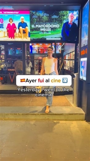 Y tú qué hiciste ayer? ❤️🇪🇸🤗 #aprenderspanol #learnspanish #spanishclasses #spanishlessons #spanishlesson #spanishtutor #spanishgrammar | Spanish with Vicky