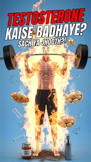 Plastic Fek, Desi Ghee Kha! Testorne Badne Ka formula 😱😱 #shorts#facts