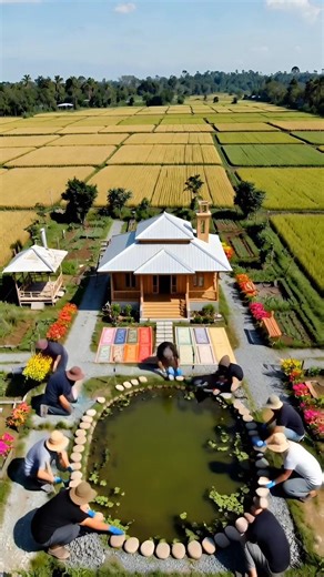 Countryside Mosque: Before → After Transformation 🕋🌾