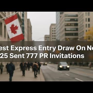 New Canada Express Entry Draw November 25, 2025 Is Out Now