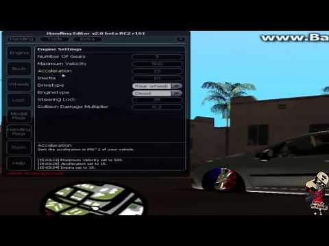 How to Use Handling Edit in MTA [Well Explained] #3