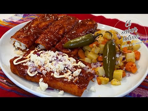 🔴This Is How Red Enchiladas Are Made! Tastier Than at the Ranch💥