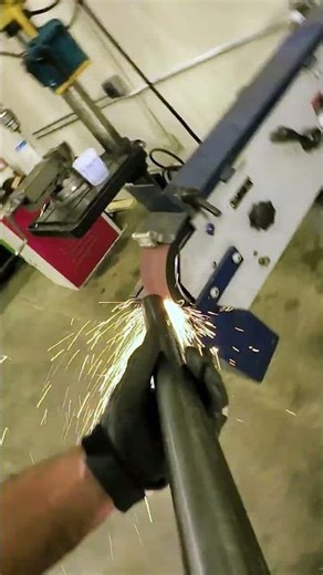 Chamfering the roll‑cage tube ends