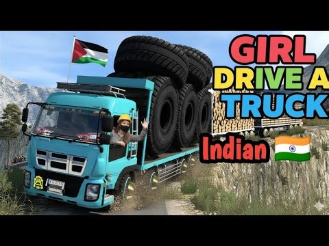 🔴Girl drive A truck ETS2 #shortsfeed #shorts