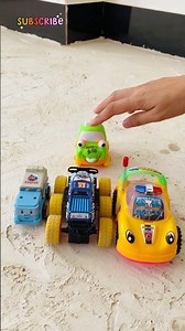 Miniature toy cars pushed by hand 😉#shorts #cartoys