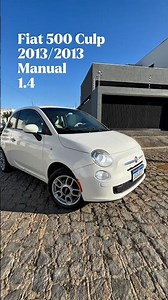 Vendo Fiat 500, Manual, 2013