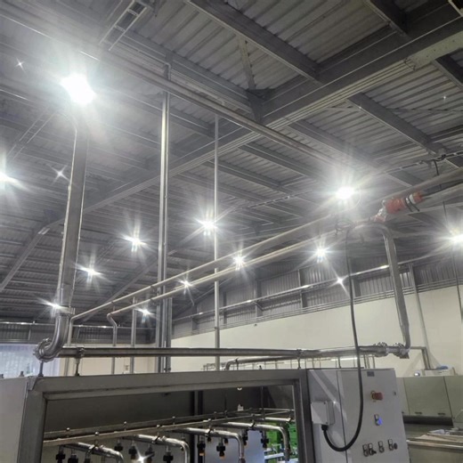 Our team of Stainless fabricators and welders have been busy with this produce facility! We have done a complete fitout of pumps, valves, pipes, nozzles, and wash tanks. This large scale project required a few weekends work from our dedicated Engineers, with all work done to meet the high demands for food safety 🥗 | Flex Engineering