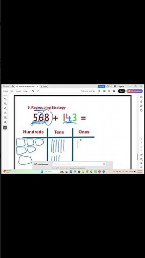Strategy #9: Add Using Regrouping Strategy