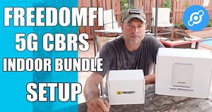 Watch FreedomFi 5G CBRS Helium Miner Indoor Bundle -Setup on Amazon Live