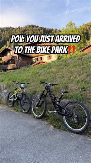 Best feeling ever‼️ #mtb #bike #downhill #timelapse #bikepark #morzine #shorts #subscribe