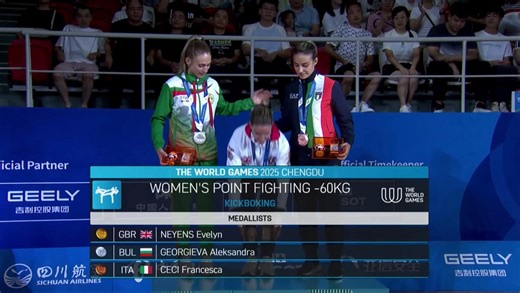 Highlights from the Pointfighting bronze and gold medal matches at the World Games in Chengdu, China. | Kickboxing