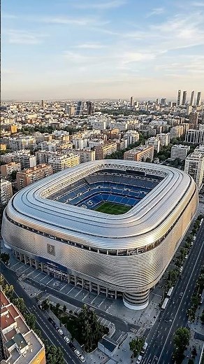 Santiago Bernabéu Renovation Timelapse | From Old Stadium to Futuristic Arena #constructiontimelapse