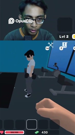 Saatnya nge gym biar badan kekar #games #nzixplay #pcgame #androidgame #masukberanda #xyzbca #gaming