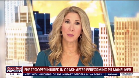 FHP trooper injured in crash after performing pit maneuver