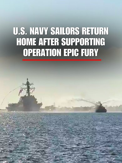 WELCOME HOME! The USS Winston S. Churchill returned home after a successful 11-month deployment with the USS Gerald R. Ford Carrier Strike Group supporting Operation Epic Fury.