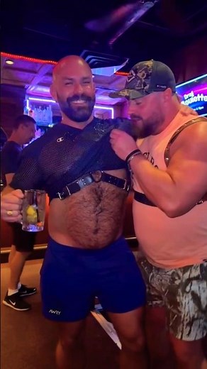 Hot handsome Hairy Chest Gay Daddies 💋🔥 #bear #beard #chest