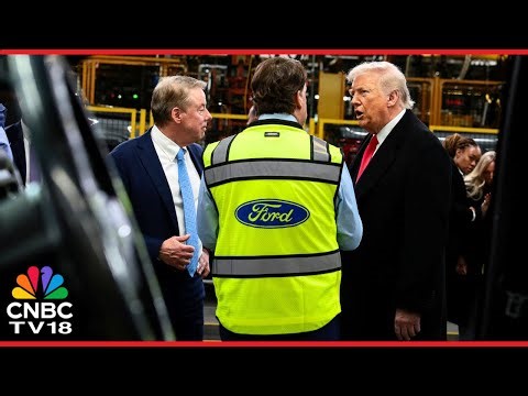 WATCH: President Trump Visits Ford Production Center in Dearborn, Michigan | Jim Farley | N18G