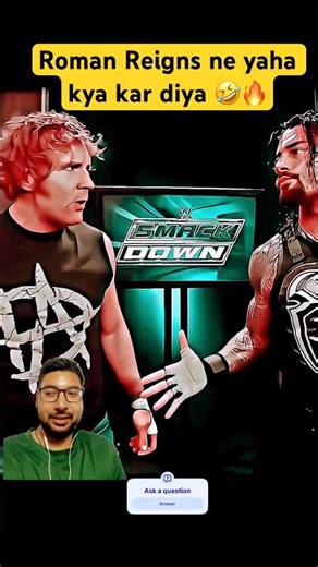 When Roman Reigns Turned Funny With Dean Ambrose 😆🔥 #shorts #wwe #wweshorts #deanambrose