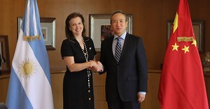 Detalles de la reunión de Diana Mondino con el embajador de China