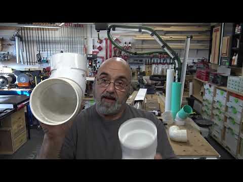 Dust Collector piping and fittings.