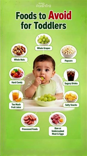 8 Foods to Avoid for Toddlers (1–3 Years) - Keep Your Child Safe & Healthy 🚫👶