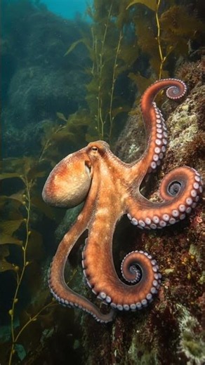 The Giant Pacific Octopus Has THREE Hearts 🐙