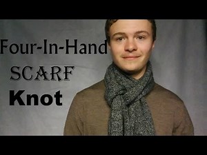 Scarves: How To Tie The Four-In-Hand Knot