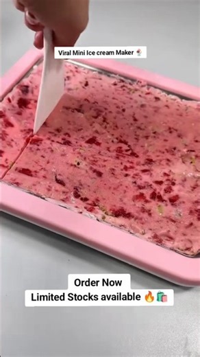 ​Viral Mini Ice Cream Maker! 🍨 Instant Dessert DIY #shorts
