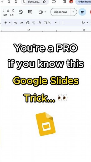You're a PRO 🫵🏻 if you know this Google Slides Trick #googleslides #presentation #powerpoint