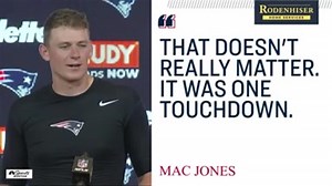 Mac Jones on why he didn't keep his first touchdown pass