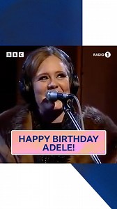 happy birthday adele!! giving us tingles since day one!! 🥹 | BBC Radio 1