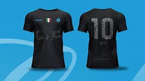 Geolier e la maglia per il suo Napoli (e per Maradona): in tilt lo store online
