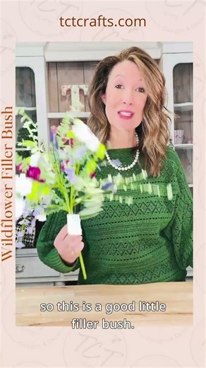 Wildflower Filler Bush | Perfect Faux Floral for Layering & Texture