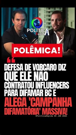 🚨POLÊMICA!💥O REVIDE DE VORCARO: A defesa do banqueiro Daniel Vorcaro protocolou nesta quinta-feira..