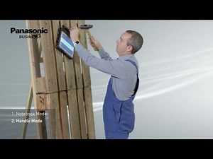 Toughbook CF-20 - Six modes of the world's first fully rugged detachable Notebook