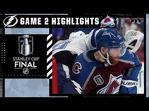 Stanley Cup Final Game 2: Tampa Bay Lightning vs. Colorado Avalanche | Full Game Highlights