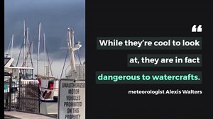 What's a waterspout?