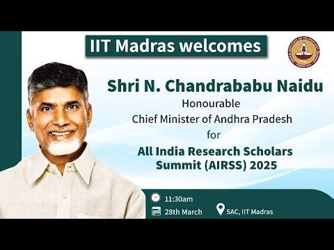 Shri N. Chandrababu Naidu, Hon’ble Chief Minister of Andhra Pradesh At AIRSS 2025