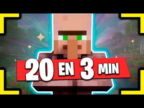 Como hacer una Granja de ALDEANOS FÁCIL en Survival Bedrock 1.21