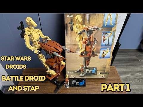Battle Droid with STAP Build: Body and Legs