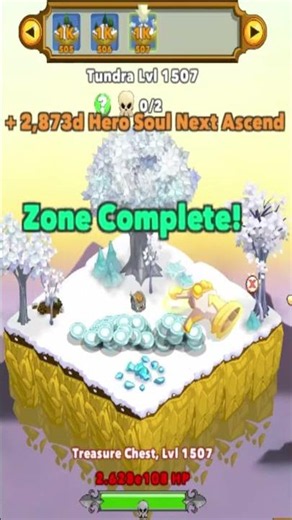 Level 1487 to 1546 in 30 Seconds | Clicker Heroes Idle Game Madness #games #gaming #gameplay