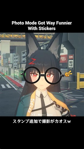 These New Camera Stickers Are Too Funny lol 【ゼンレスゾーンゼロ】
