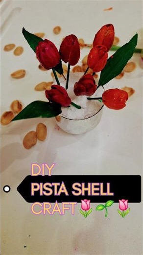 DIY PISTA SHELL CRAFT🌷🌱🌷 #shorts #SusmiSuji_Vlogs #YTStudio #Shortvideos