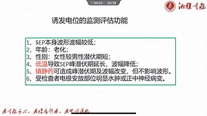 脑功能监测与评估 N20与P25