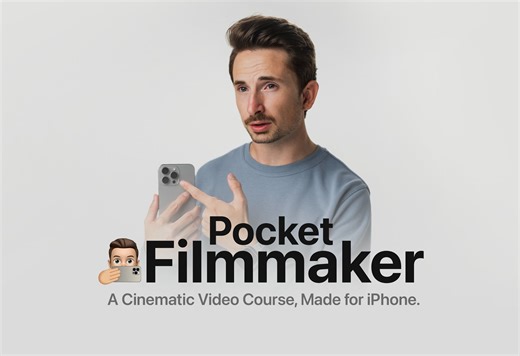 iPhone苹果手机设置拍摄后期电影制作大师课程 Full Time Filmmaker - Pocket Filmmaker