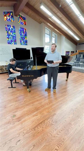 Tenor, Cody Ryan Arthur performs “Were You There?” Arranged by Moses Hogan | Cameron Cody