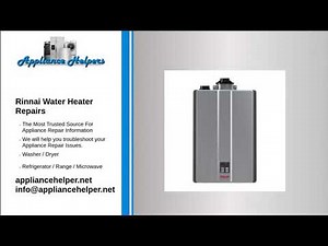 Rinnai Water Heater Repairs