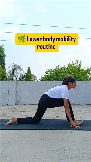 "5 yoga stretch for Better Lower Body Mobility🔥" #yoga #youtubeshorts#trending #yogashorts#mobility