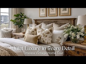 Timeless Vintage Home Tour | Small Details That Create Big Luxury