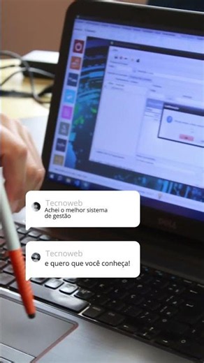 Achei o melhor sistema de gestão! #retaguarda #erp #tecnoweb #lince